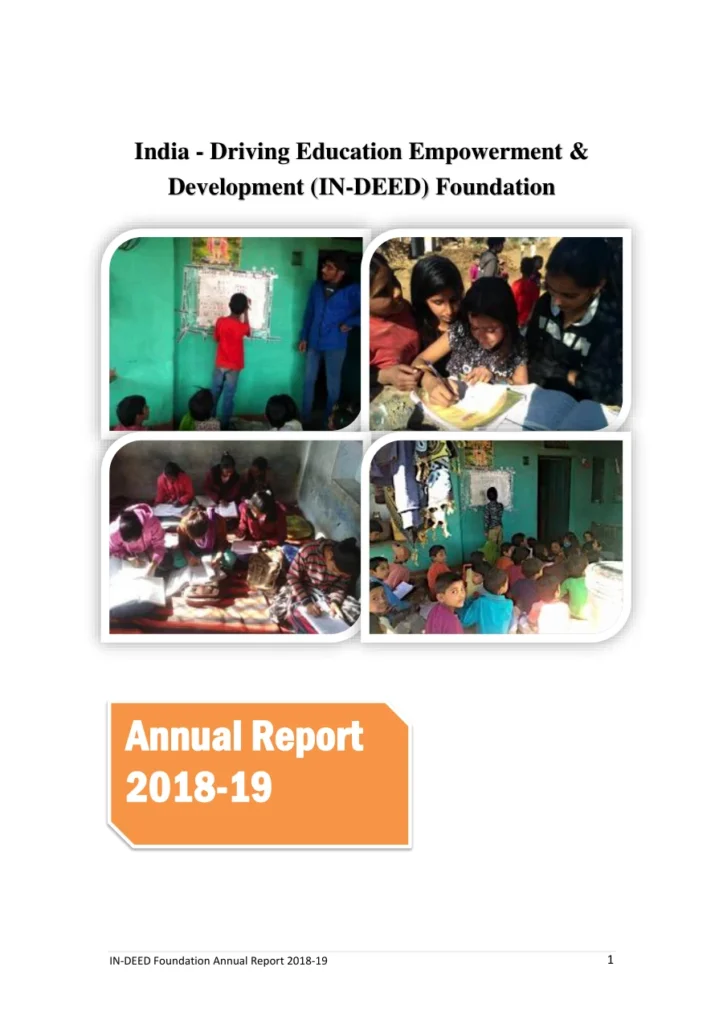 Annual Report 2018-19 — document cover