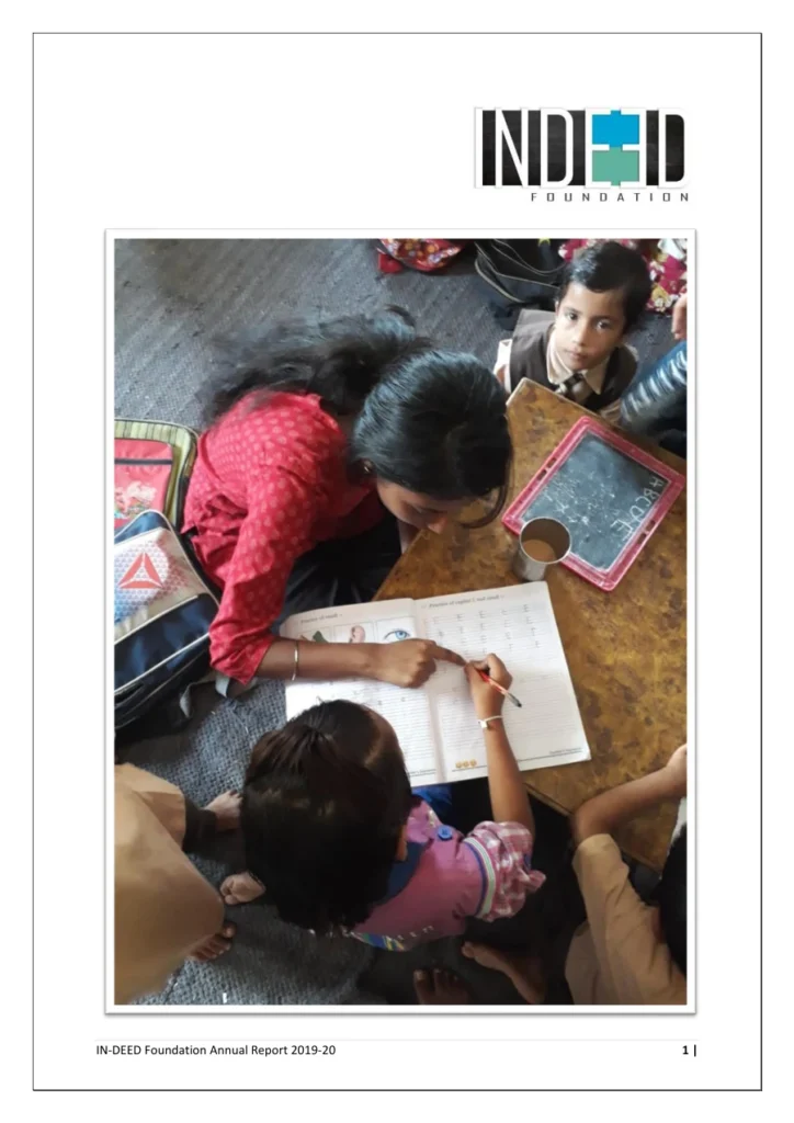 Annual Report 2019-20 — document cover
