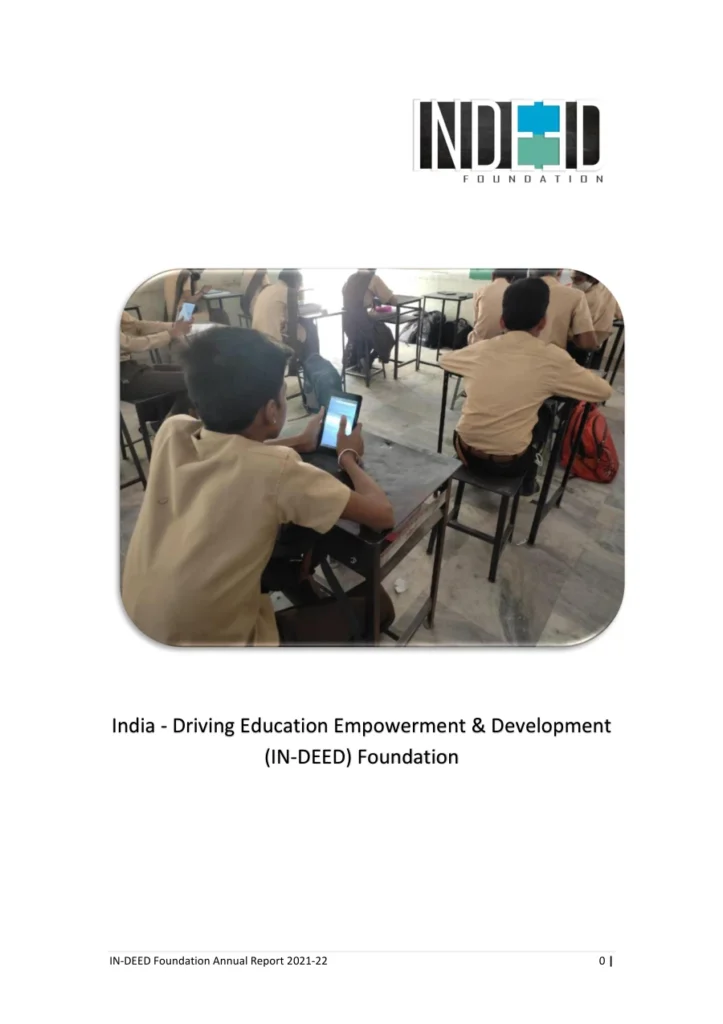 Annual Report 2021-22 — document cover